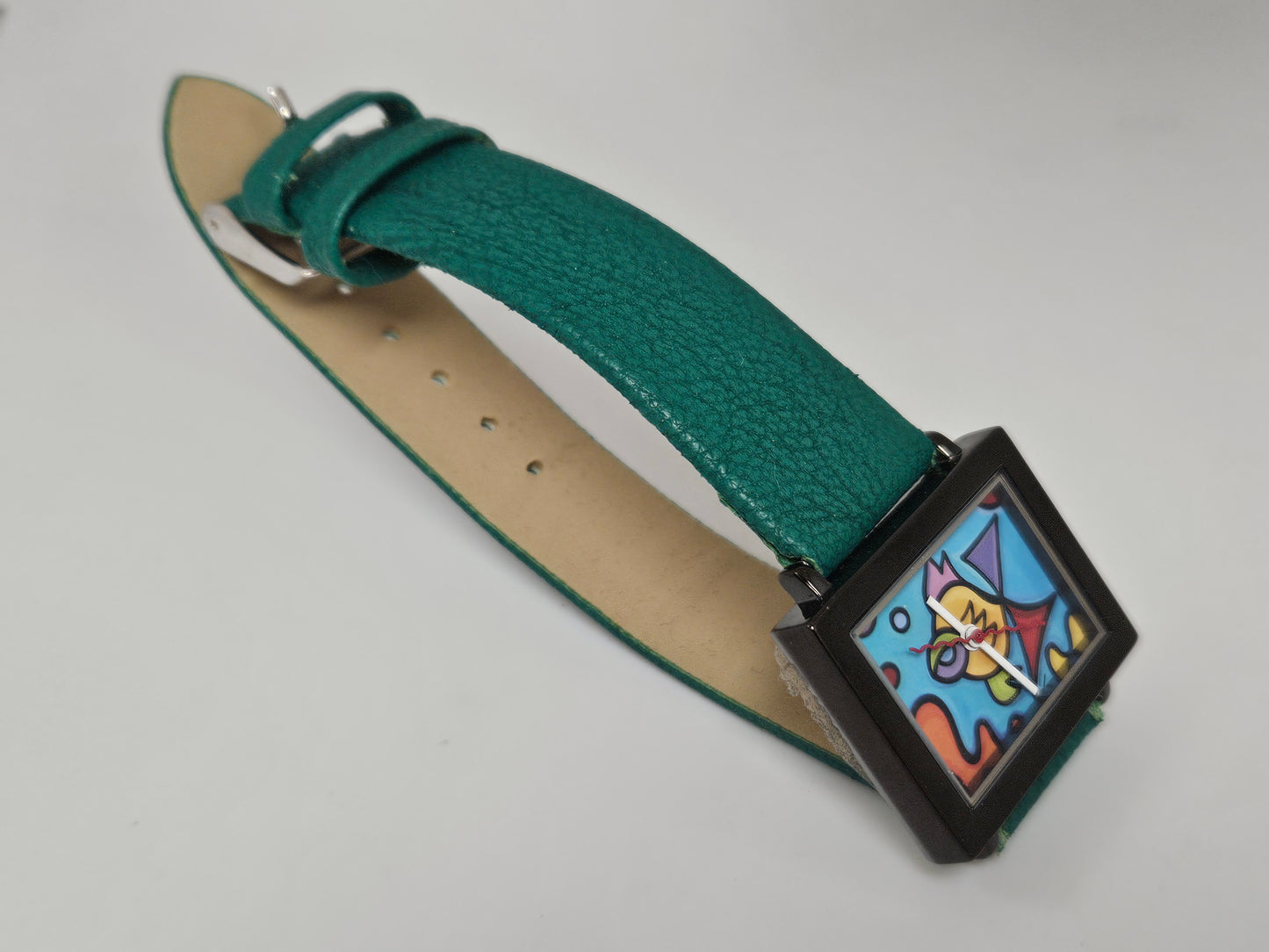 SONYA PAZ FISH WATCH GREEN BAND