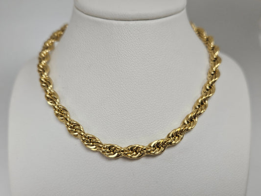 STST YGP 22" ROPE CHAIN 4MM