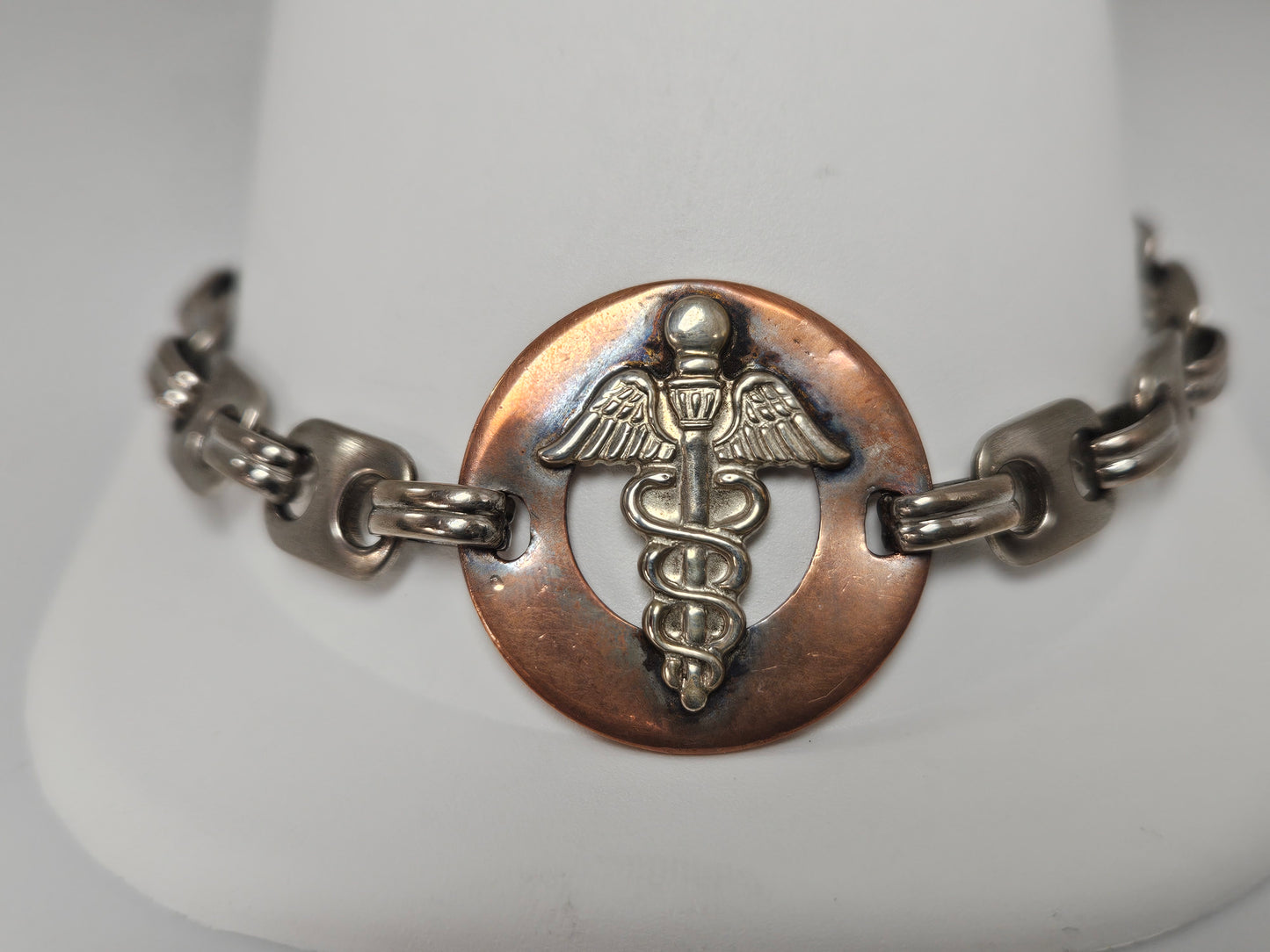 STST COPPER MEDIC ALERT Bracelet
