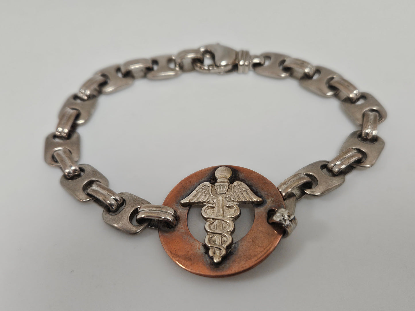 STST COPPER MEDIC ALERT Bracelet