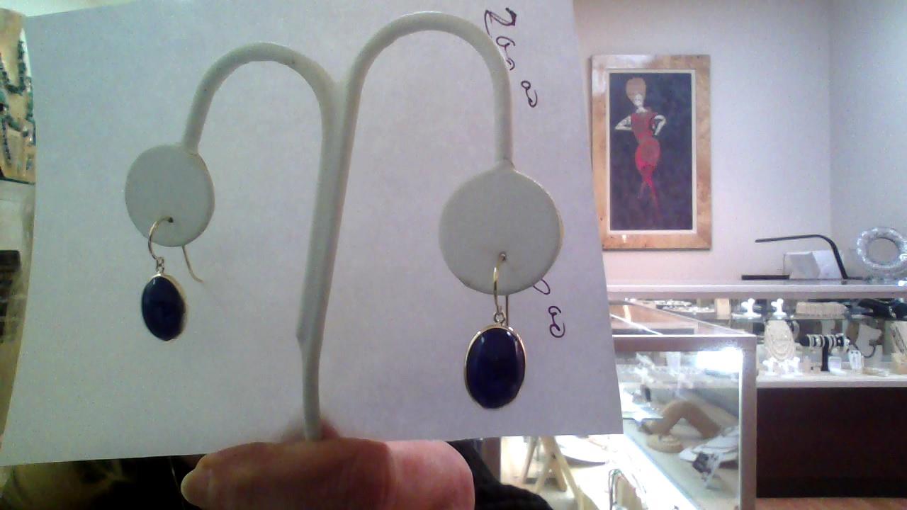 14KT YG LAPIS LAZULII EAR 14 KTYG FRENCH WIRE