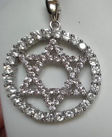 CZ STAR OF DAVID