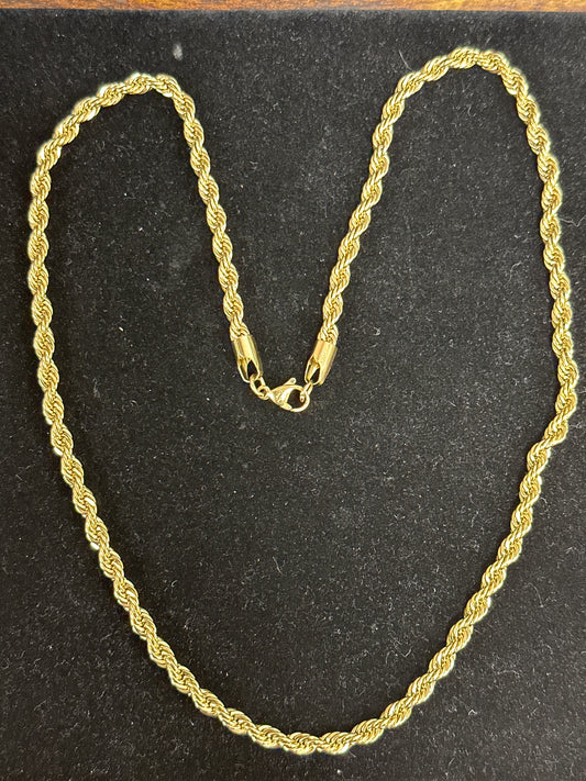 STST YGP 24" ROPE CHAIN 5MM