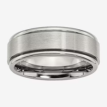 8mm Tungsten Carbide Spinning Band - REVOLUTION