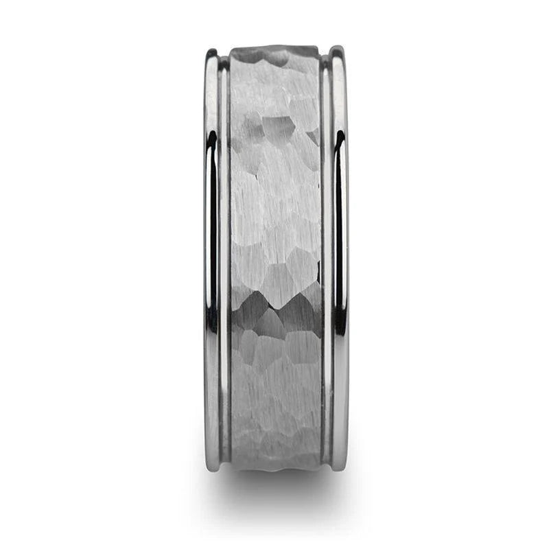 6mm Men's Wedding Band with Dual Offset - THORNTON