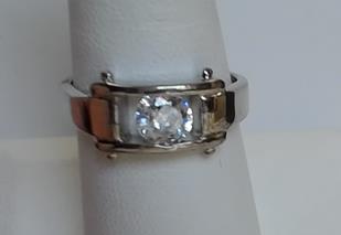 SS CZ RD SOLITAIRE (R1087)