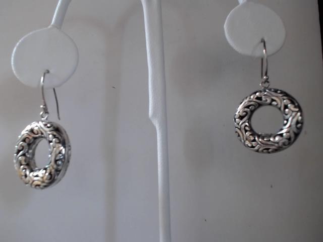 SS FANCY CIRCLE EARRING