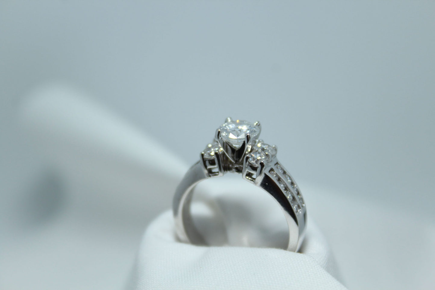 14KT WG Diamond Engagement Ring