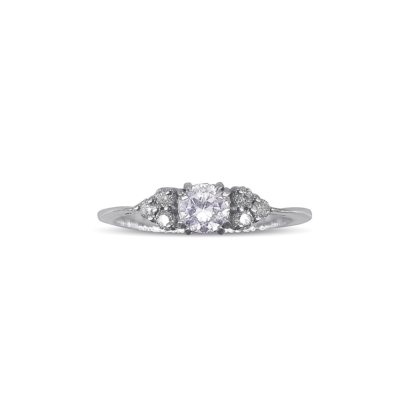 Amazing Quality,Center Diamond , Total diamond wt. 0.12ct. 14K OR 18K Gold Engagement Engagement Wedding Anniversary Gift Ring