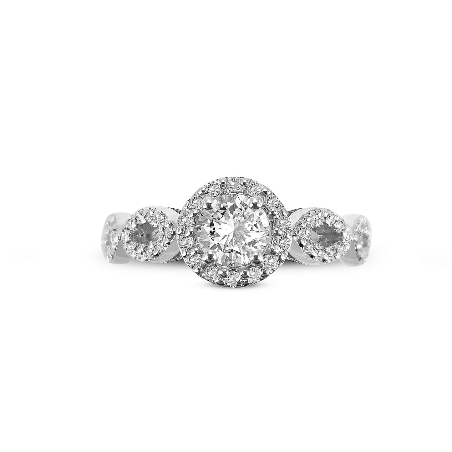 Amazing Quality,Center Diamond , Total diamond wt. 0.29ct. 14K OR 18K Gold Engagement Engagement Wedding Anniversary Gift Ring